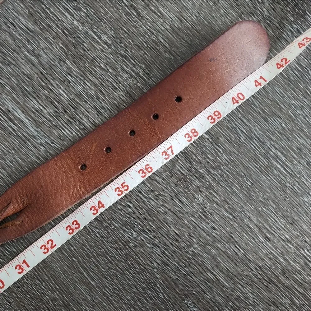 Hollister Twsited Braid Belt with Studs Size Medium